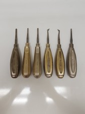Hu-Friedy Dental Elevator Set   Lot of 6 No. 1, 40, 41, 44, 45, 52 
