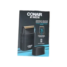 Conair Electric Foil Shaver Titanium-Coated Hypoallergenic Shaving Foil