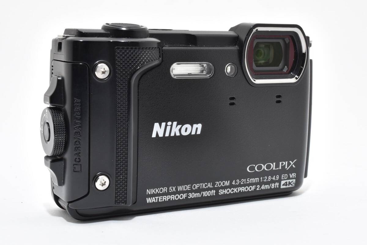 Nikon COOLPIX W300 Waterproof Camera Black Used | eBay