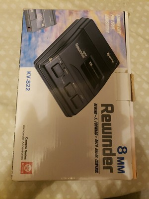 Kinyo 8mm Tape Rewinder Fast Forward 2 Way KV-822 New Open Box 