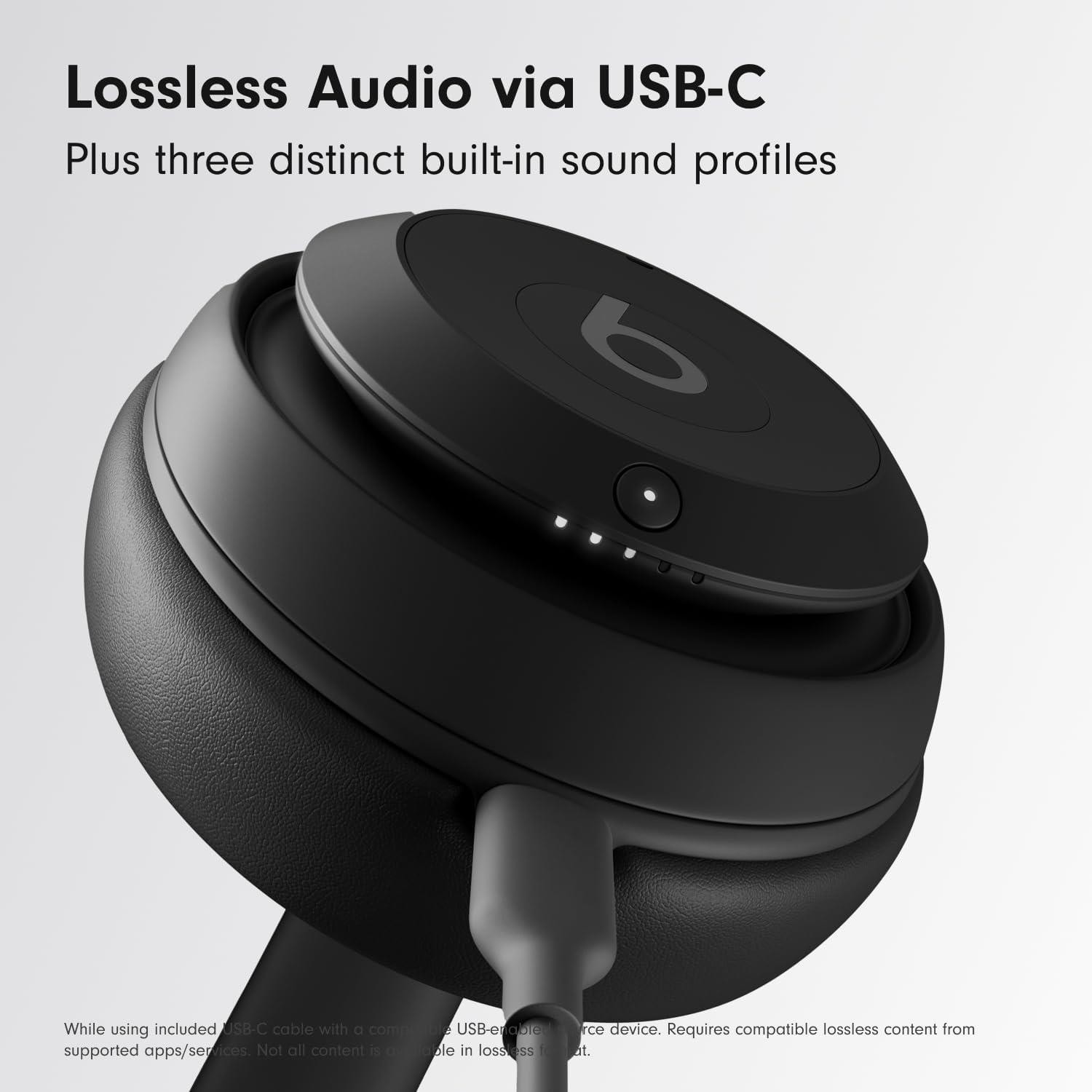 Beats Studio Pro Wireless Over-Ear Noise-Cancelling Headphones Black Excellent