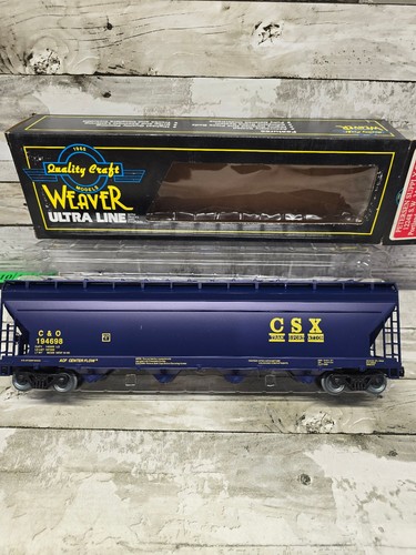 Tolva de flujo central de 3 rieles calibre O Weaver CSX C&O #194698 nudillo | Zustand: Used