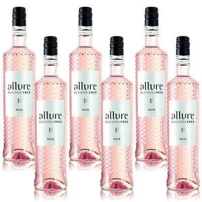 Allure alcoholfree Rosé, alkoholfrei, sortenreines Weinpaket (6x0,75l)