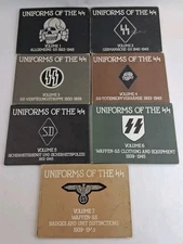 Uniforms of the SS Vol 1–7 Allgemeine Waffen Totenkopf SD Germanische 1933–1945