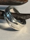Vintage Sterling Silver Ring Minimalist Band  Size 7.5