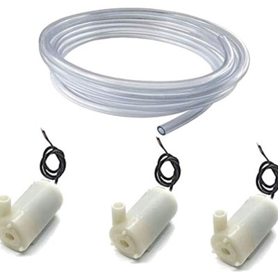 Mini Wasserpumpe Tauchpumpe 3 Stück DC 3V 4,5V Aquarium Garten Bewässerung