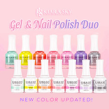 KIARA SKY DUO GEL & LACQUER NEW UPDATE!! *Pick Your Colours*