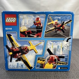 Lego City Race Plane 60144 Building Kit 89 Pcs Retired Set (Distressed Box)