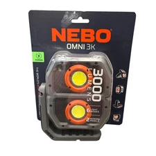 Nebo Omni 3K 3000 Lumens Rechargeable LED Work Light Rotating Panels