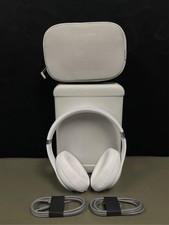 Beats by Dr. Dre Studio Pro Wireless Headphones Matte White Bundle 2