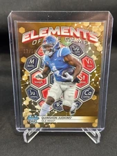2023 Bowman Best U Quinshon Judkins Elements of the Game Gold #12/50