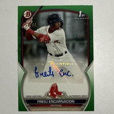 Freili Encarnacion - 2023 Bowman Paper Prospect Autographs Green 36/99