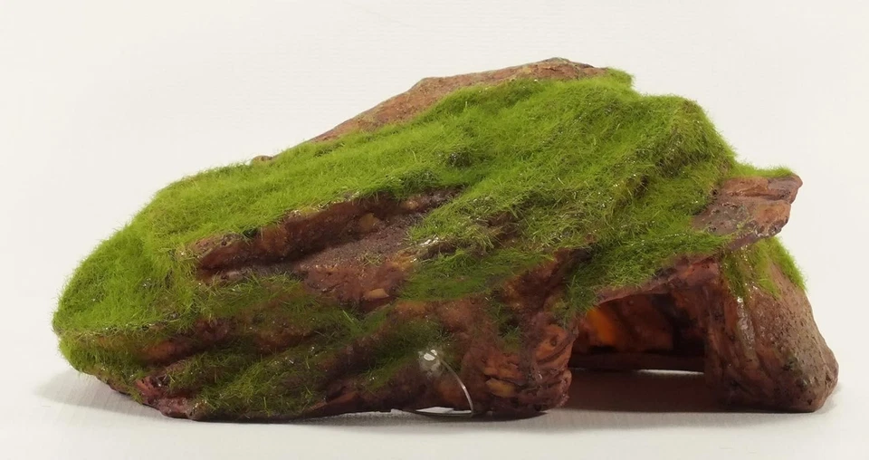 Aquariumh2o Natural Looking Rock Cave And Moss Cave Aquarium Fish tank Ornament