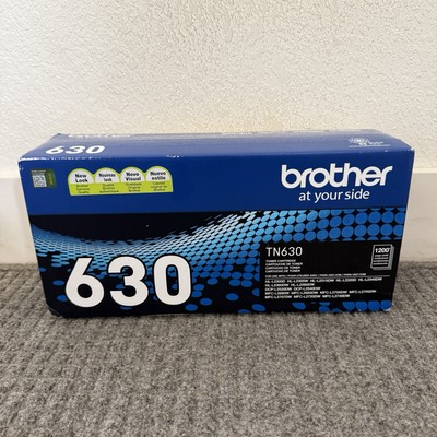 Genuine Brother TN630 Black Toner Cartridge OEM Authentic Original Sealed