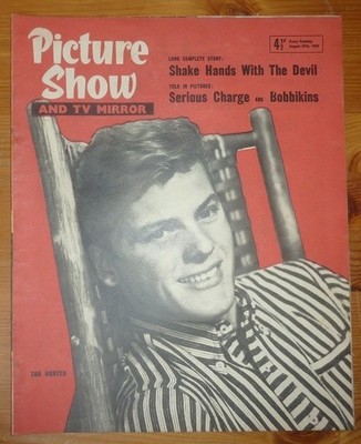 PICTURE SHOW 29TH AUG 1959 TAB HUNTER COVER DARBY O'GILL AND THE LITTLE PEOPLE