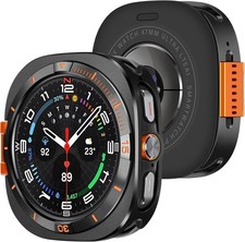 Metal Case For Samsung Galaxy Watch Ultra 47mm, Rugged Protective Bumper Cover