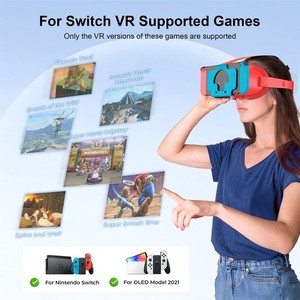 VR Casque pour console Nintendo Switch Games OLED Modèle NS 3D Verres de réalité