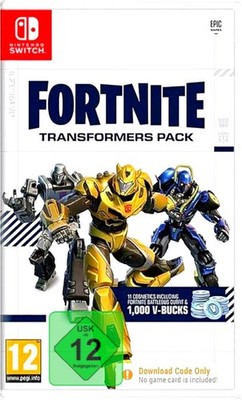 Fortnite - Transformers Pack - Code in a Box - Nintendo Switch - Neu & OVP