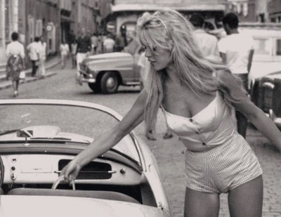 Vintage Collectible Photograph Actress World Famous Icon Brigitte Bardot