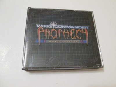 Wing Commander: Prophecy Gold Edition (PC WIN, 1998) 4 CD Set CLEAN