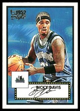 2005-06 Topps 1952 Style Ricky Davis #99 Minnesota Timberwolves