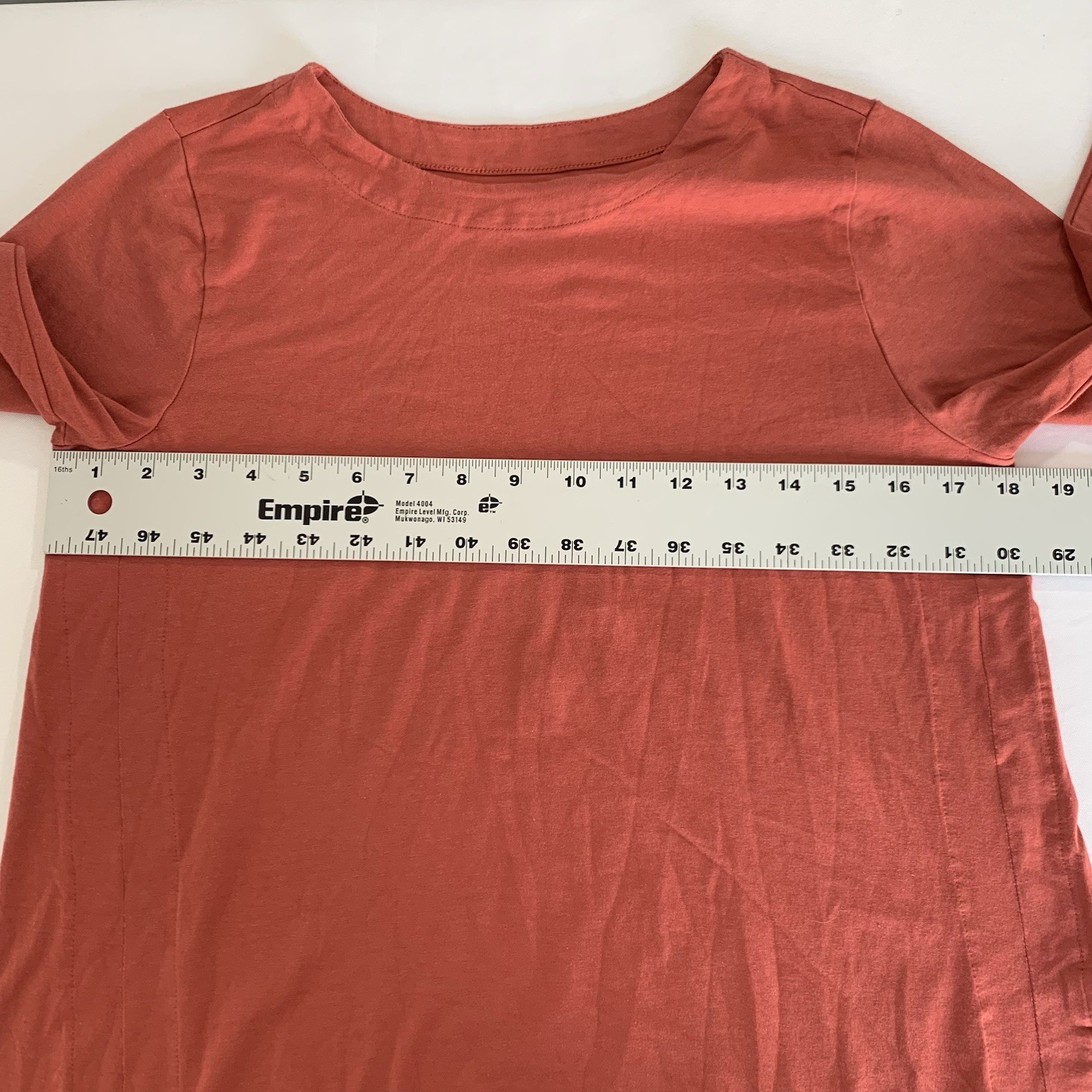 J Jill Luxe Supima Forward-Seam Tunic Top Women S Petite Long Sleeve Stretch