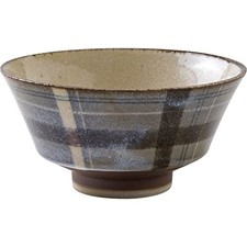 Mino Article Japonais Céramique Rice Bol Gohan Chawan Rache Noir Sesame Pudding