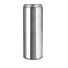 Selkirk 206018 Highly Durable Stainless Steel Chimney Pipe 6 Dia. x 18 L in.