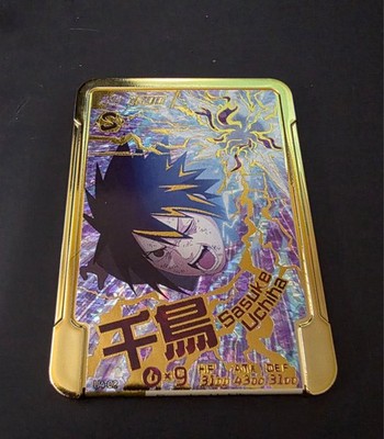 Naruto Emblem Battle Gold 6 Star Sasuke Uchiha U4-02 Vol. 4
