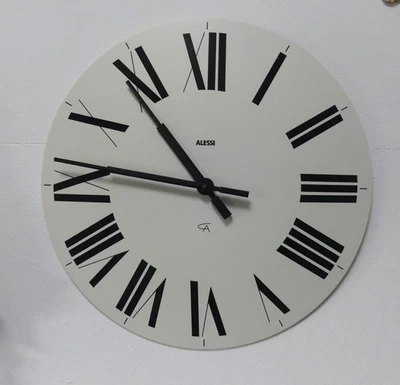 ALESSI Wanduhr, Firenze-Serie, Entwurf : Achille Castiglioni 1965 - Bild 1 von 4