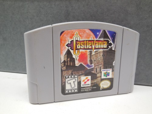 AP5 Castlevania Dracula Action Nintendo 64 N64 AUTHENTIC OEM Game Tested VTG