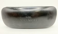 COACH New York Black Hard Clam Shell Eyeglasses Sunglasses Case