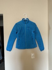 Eddie Bauer First Ascent 800 Stormdown Puffer Jacket XS Blue