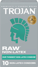 Raw Non-Latex Lubricated Thin Condoms for Men, America  S Thinnest Latex-Free Con