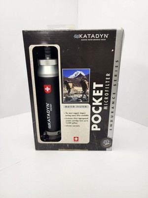 Katadyn Pocket microfilter water filter 8013618 13000 gallons 