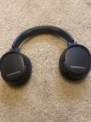 SteelSeries Arctis 7 Black Headsets Compatible with PC, Mac, PlayStation 4