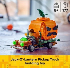 LEGO Halloween Jack-O'-Lantern Pickup Truck 40822 Building Set