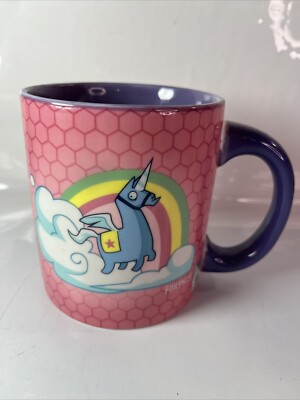 Spencer's 2018 FORTNITE Large Coffee Mug Supply Loot Llama Pink Epic Games 
