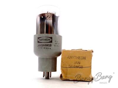 Vintage Raytheon 5R4WGB/CV5181 Full Wave Output Rectifier Audio Vacuum Tube Valv