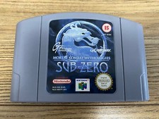 Mortal Kombat Mythologies Sub-Zero Cart Only Nintendo 64 N64 Cart PAL UK