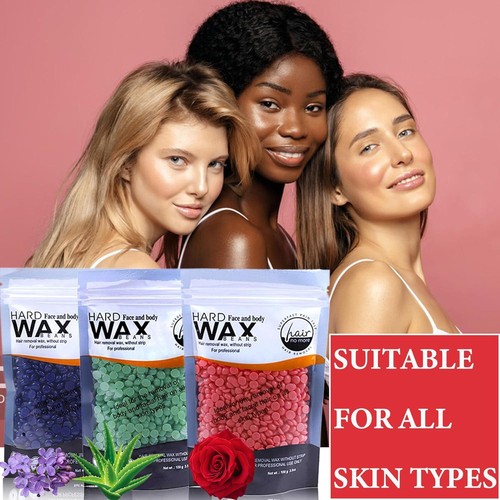 3 Pcs Hard Wax Beads Wax Beans for Women Men Hair Removal Waxing Beads All Hair - Picture 7 of 7