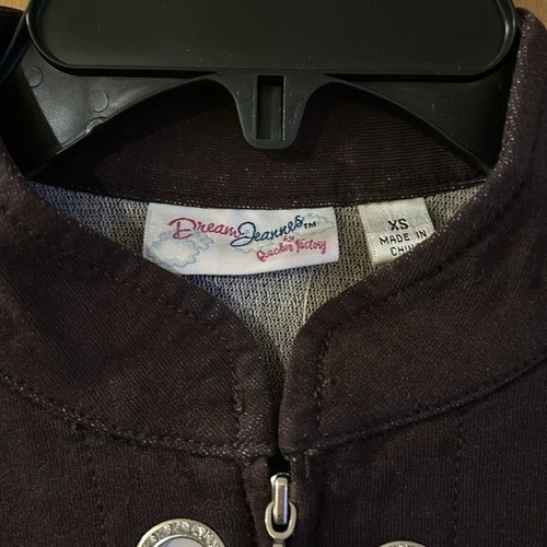 Quacker Factory Dream Jeannes Glam Ösenjacke Neu Braun Größe XS - Bild 7 von 12