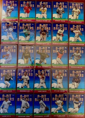2025 Topps Series 1 Celebration 8-Bit Ballers *YOU PICK! Complete Your Set