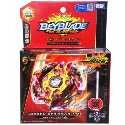 Takara Tomy B-86 Beyblade Burst Legend Spriggan.7MR Starter with