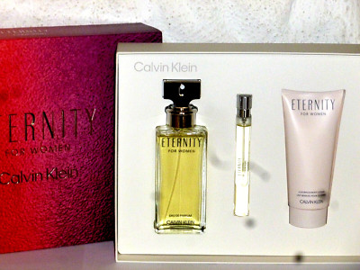 CALVIN KLEIN ETERNITY WOMEN SET EDP 100 ml + 10 ml + 100 ml BODYLOTION 69,90  