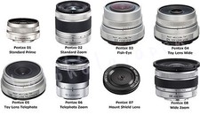 Genuine PENTAX for Q Mount Lens series Wide Zoom FishEye Telephoto Toy fromJapan