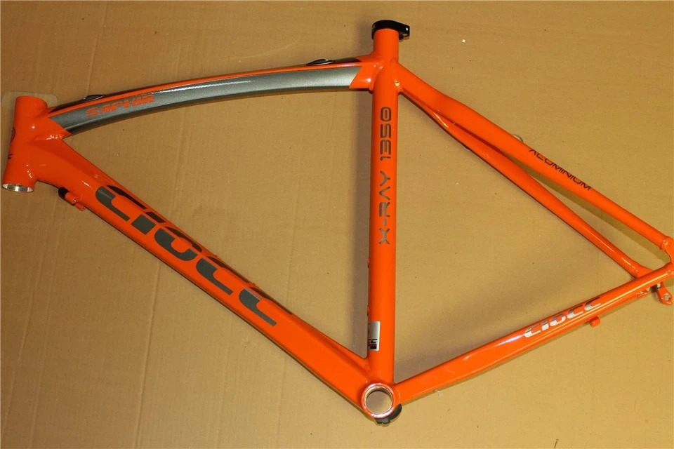 ciöcc saphir x-ray 1350 orange/grau Fahrradrahmen ciocc cross *AUSSTELLUNGSSTÜCK