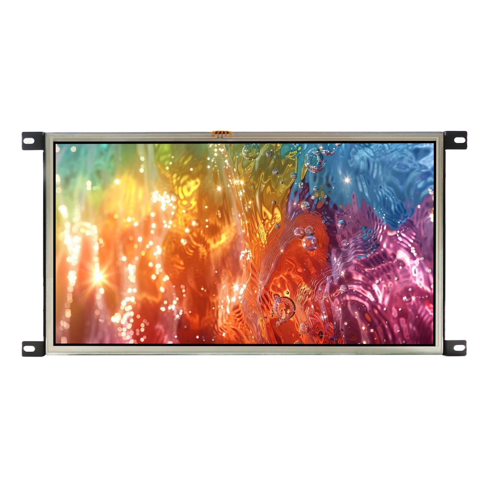 15.6"" 1080P 400 nits Resistive Touch Outdoor LCD Monitor H-D DVI VGA Video Port