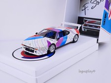 Slot Car Scalextric Fly A2035B Bmw M1 Art Cars - Signed "Frank Stella"