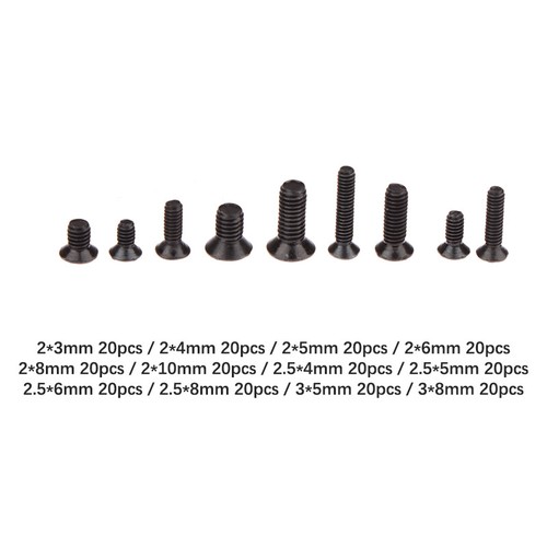 240pcs Laptop Notebook Computer Screws Replacement Kit For - Bild 11 von 12